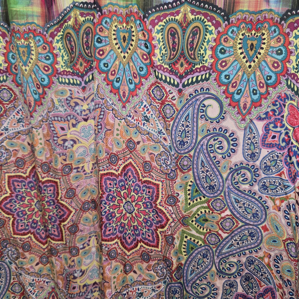 Johnny Was Multicolor Patterned Top - Picture 5 of 6